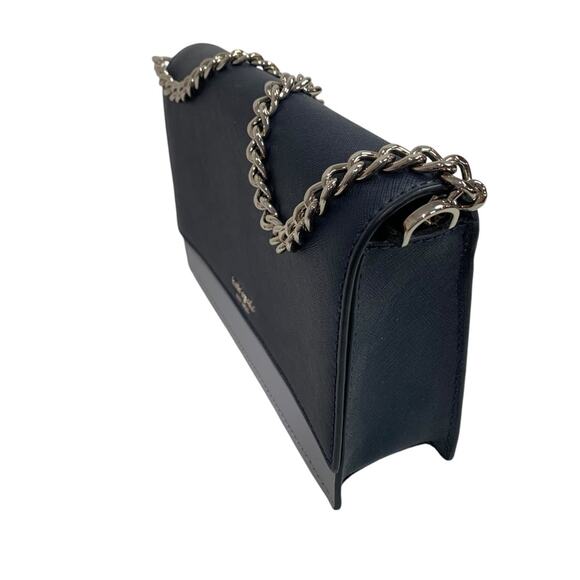 Kate Spade Cameron Converitble Crossbody Navy Blue Gray Saffiano Leather - Picture 5 of 11